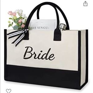 Bride Canvas Tote